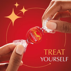 LINDOR, Lindt Milk Chocolate Candy Truffles - 5.1oz