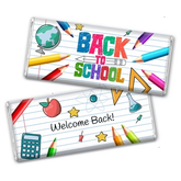 12 Pcs Back to School Candy Hershey's Chocolate Bars by Just Candy - No Assembly Required