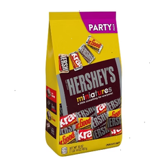 HERSHEY'S Miniatures Assorted Chocolate Candy - 30oz
