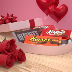 Hershey's 12 Pack Kit Kat, Reese's Peanut Butter Cup, Hershey's Milk Chocolate Full Size Individually Wrapped Candy Bars Bulk Assortment