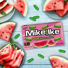 Mike and Ike Sour Watermelon Theater Box Candy - 4.25oz
