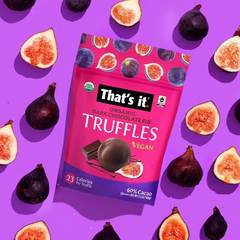 That's It Dark Chocolate Fig Truffles - 3.5oz