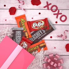 Hershey's 12 Pack Kit Kat, Reese's Peanut Butter Cup, Hershey's Milk Chocolate Full Size Individually Wrapped Candy Bars Bulk Assortment