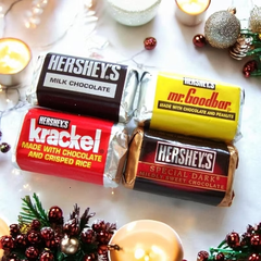 Hershey's 1 LB Miniatures Variety Pack - Individually Wrapped Assorted Mini Chocolate Candy Bars - Bulk Packaging
