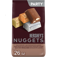 HERSHEY'S Nuggets Assorted Chocolate Candy - 26oz