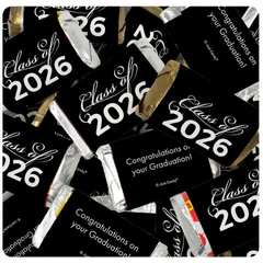 61ct Black Graduation Candy of 2026 Miniatures & 60% Dark Chocolate Truffles