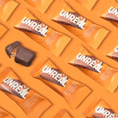 UNREAL Candy Dark Chocolate Caramel Peanut Nougat Bar - 3.4oz