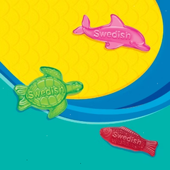 Swedish Fish & Friends Soft & Chewy Candy - 8oz
