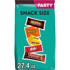 HERSHEY'S Assorted Flavored Snack Size Chocolate Candy - 27.4oz