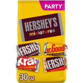 HERSHEY'S Miniatures Assorted Chocolate Candy - 30oz
