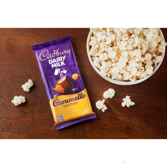 Cadbury Dairy Milk Caramello Milk Chocolate and Caramel Bar Candy - 4oz