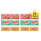 Twix Candy Bar Variety Pack – Includes Classic, Cookie Dough & Salted Caramel – Full Size Bars – 12 Bars