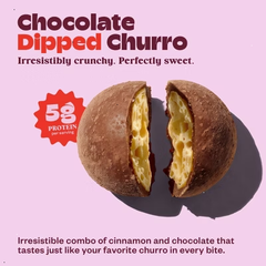Tandy Chocolate Protein NomNoms - Chocolate Dipped Churro - 4.2oz