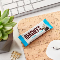 HERSHEY'S Cookies 'N' Creme Snack Size Chocolate Candy Bars - 4.5oz/10ct