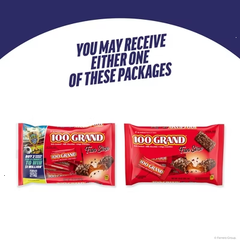 100 Grand Fun Size Chocolate Candy - 10oz