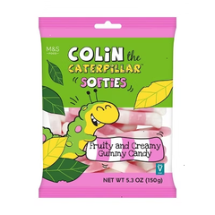 M&S Colin The Caterpillar Softies Candy - 5.3oz
