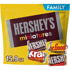 HERSHEY'S Miniatures Assorted Chocolate Candy - 15.9oz