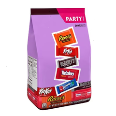 Hershey Assorted Flavored Snack Size Candy - 26.9oz