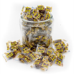DAD'S Root Beer Barrel Hard Candy 1LB Original Flavor Old Fashioned Candy - Bulk Packaging