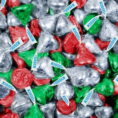 110Pcs Christmas Hersheys Chocolate Mix - Chocolate Miniatures, Kisses, Miniature Peanut Butter Cups For Favors, Party Treats, Gifting & More (1.62lb)