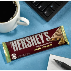 Hershey's Milk Chocolate with Almonds Candy Bar - 1.45oz