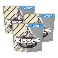 Hershey's Kisses and Hugs Chocolate Candy Assortment - 3ct/15.6oz