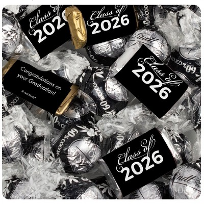 61ct Black Graduation Candy of 2026 Miniatures & 60% Dark Chocolate Truffles