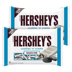 Hershey's Snack Size Cookies 'N' Creme Bars - 34.2oz/2ct