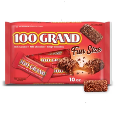 100 Grand Fun Size Chocolate Candy - 10oz