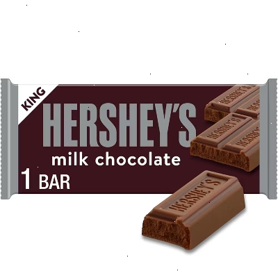 Hershey's Milk Chocolate King Size 12 Pack 2.6oz Each Candy Bar - Bulk Packaging