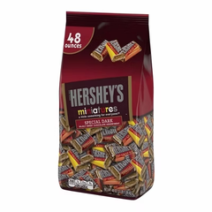 Hershey's special Dark Mildly Sweet Chocolate Miniatures Assortment - 48oz