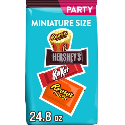 Reese's, Kit Kat, HERSHEY'S Assorted Flavored Chocolate Candy - 24.8oz