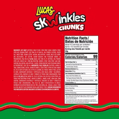 Lucas Skwinkles Chunks Watermelon Candy - 4.58oz