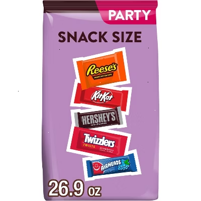 Hershey Assorted Flavored Snack Size Candy - 26.9oz