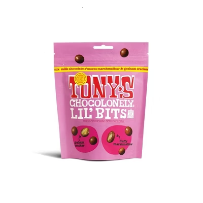Tony's Chocolonely Lil'Bits Milk Chocolate S'mores Mix - 4oz