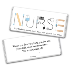 12ct Nurse Appreciation Week Thank You Candy Gifts in Bulk Hershey's Bars by Just Candy