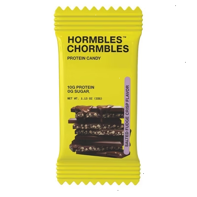 Hormbles Chormbles Salted Fudge Crisp Chocolate Protein Candy Bar - 1.13 oz