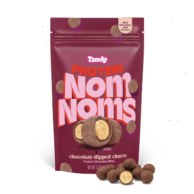 Tandy Chocolate Protein NomNoms - Chocolate Dipped Churro - 4.2oz
