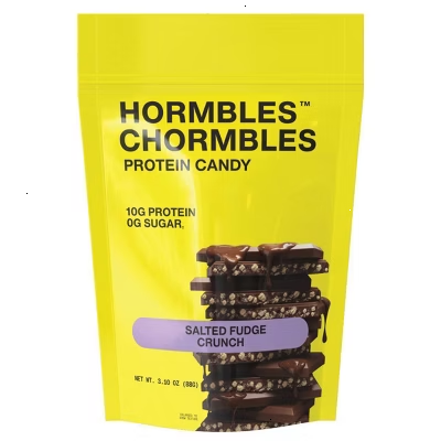 Hormbles Chormbles Salted Fudge Crisp Chocolate Protein Candy - 3.10oz