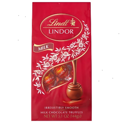 LINDOR, Lindt Milk Chocolate Candy Truffles - 5.1oz