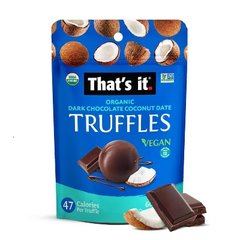 That's it. Organic Dark Chocolate Coconut Truffles - 3.4oz