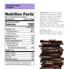 Hormbles Chormbles Salted Fudge Crisp Chocolate Protein Candy - 3.10oz