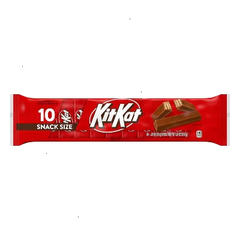 Kit Kat Milk Chocolate Wafer Snack Size Candy Bars - 4.9oz/10ct