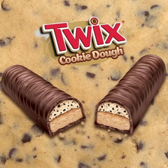 Twix Candy Bar Variety Pack – Includes Classic, Cookie Dough & Salted Caramel – Full Size Bars – 12 Bars