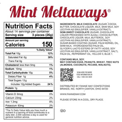 Fannie May Candy Mint Meltaways Stand Up Bag - 4.2oz