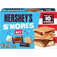 HERSHEY'S Milk Chocolate with Caramel S'mores Kit - 13.7oz